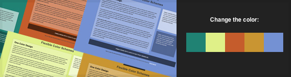 Flexible Color Schemes in Layouts with RGBa